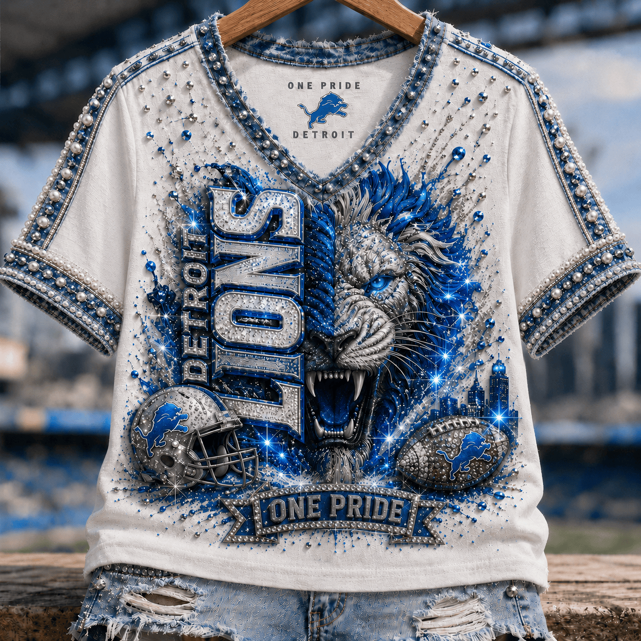 Premium DTL V-neck Shirt NTNA