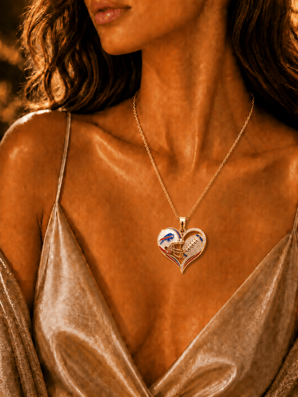 BFBL Solid Gold Chain with Diamond Pendant TMH