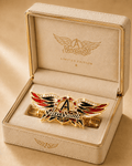 AER Elegant Gold Hair Clip For Women TMH