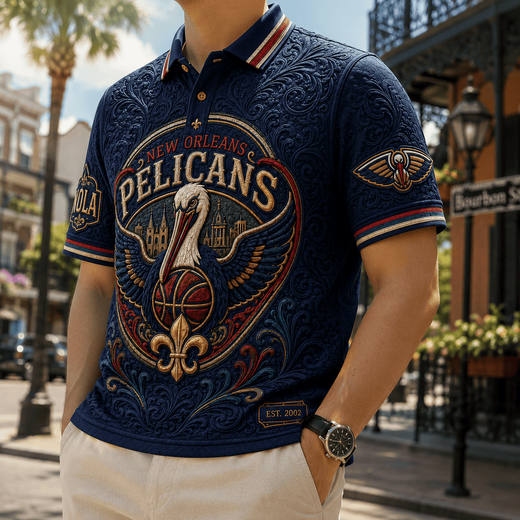 PREMIUM NOP EMBOSS POLO SHIRT DBD