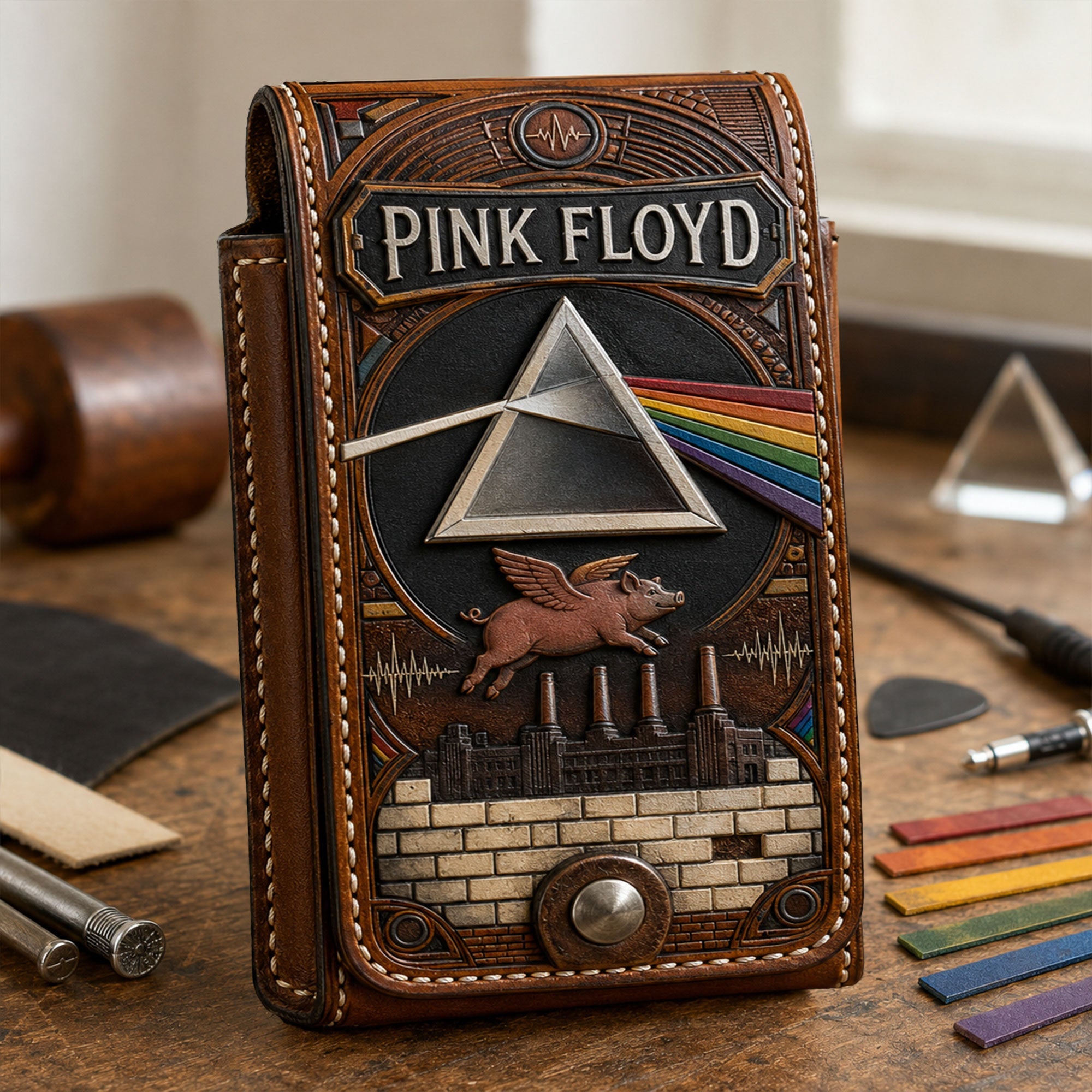 PFD Western Leather Belt Phone Holster HTTT