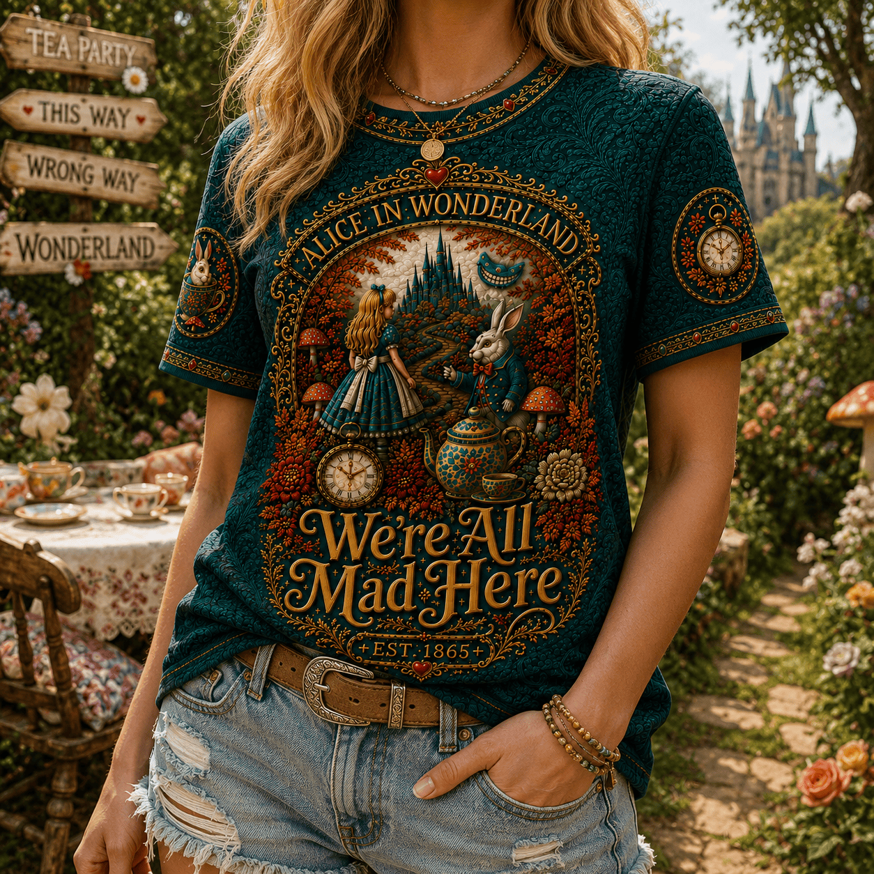 PREMIUM ALW 3D EMBOSS SHIRT NTB